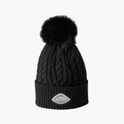 BONNET POMPON GLAPEL  | EQUILINE NOIR / UNIQUE