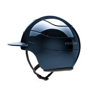 CASQUE BRILLANT AVEC GRANDE VISIERE  | EQUILINE