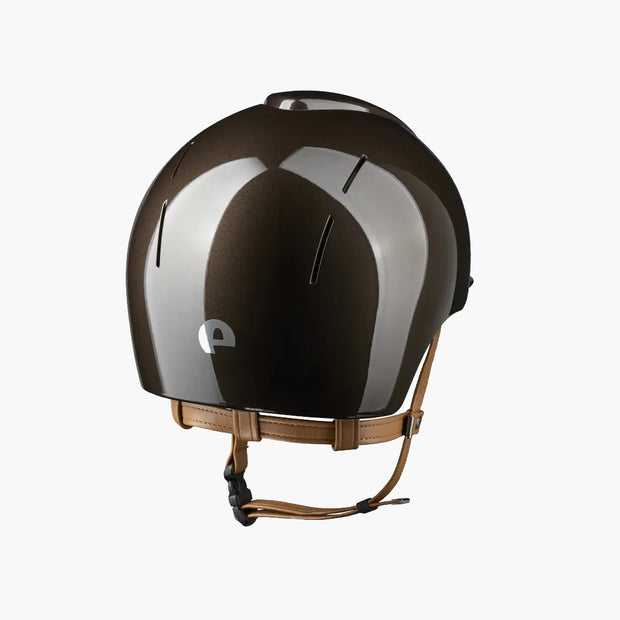 CASQUE SMART NOVA METAL POLISH JUGULAIRE BEIGE | KEP
