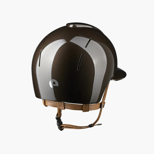 CASQUE SMART NOVA METAL POLISH POLO JUGULAIRE BEIGE | KEP