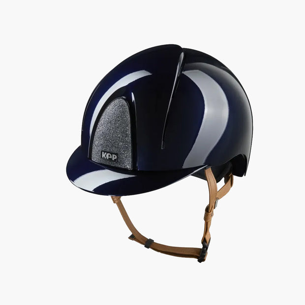 CASQUE SMART NOVA METAL POLISH STAR JUGULAIRE BEIGE | KEP