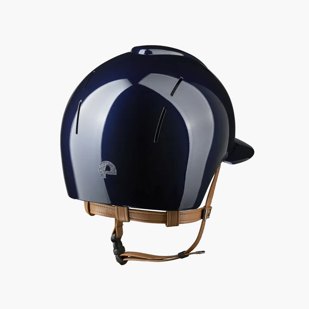 CASQUE SMART NOVA METAL POLISH STAR POLO JUGULAIRE BEIGE | KEP