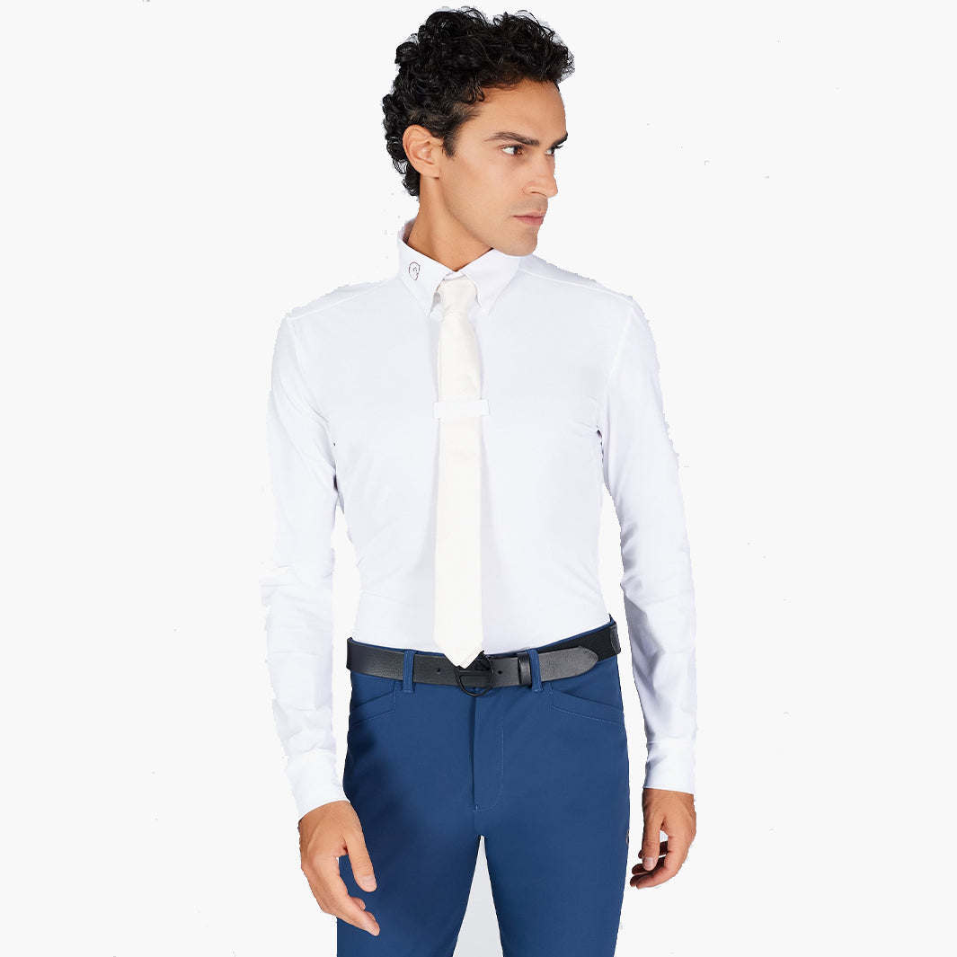 Chemise De Tournoi Vestrum Ketchum Blanche - Homme Taille S - Neuve