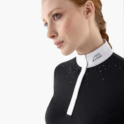 CHEMISE DE CONCOURS FEMME GAVAG | EQUILINE NOIR / XS