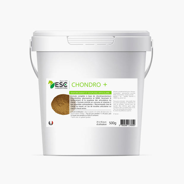 CHONDRO + SOUPLESSE ARTICULAIRE | ESC INCOLORE / 500 GR