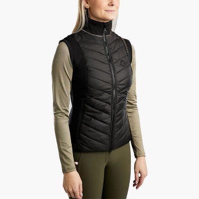 DOUDOUNE SANS MANCHE MOMARY | MONTAR NOIR / XS