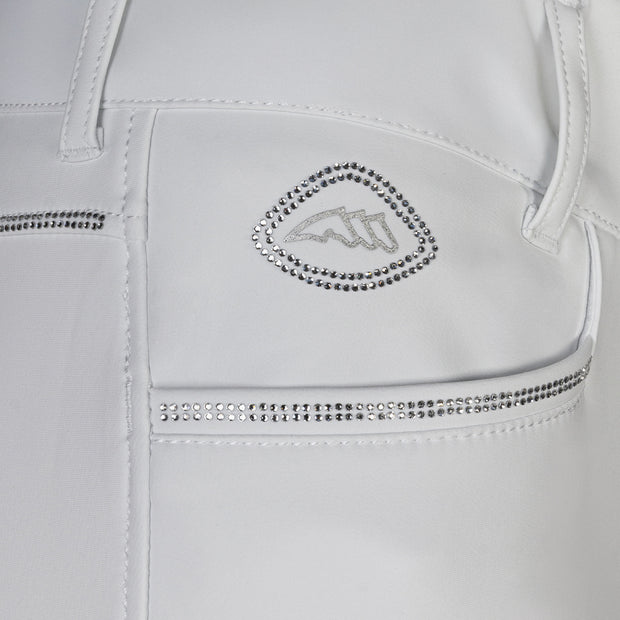 PANTALON FEMME ADELLEKH BLANC | EQUILINE