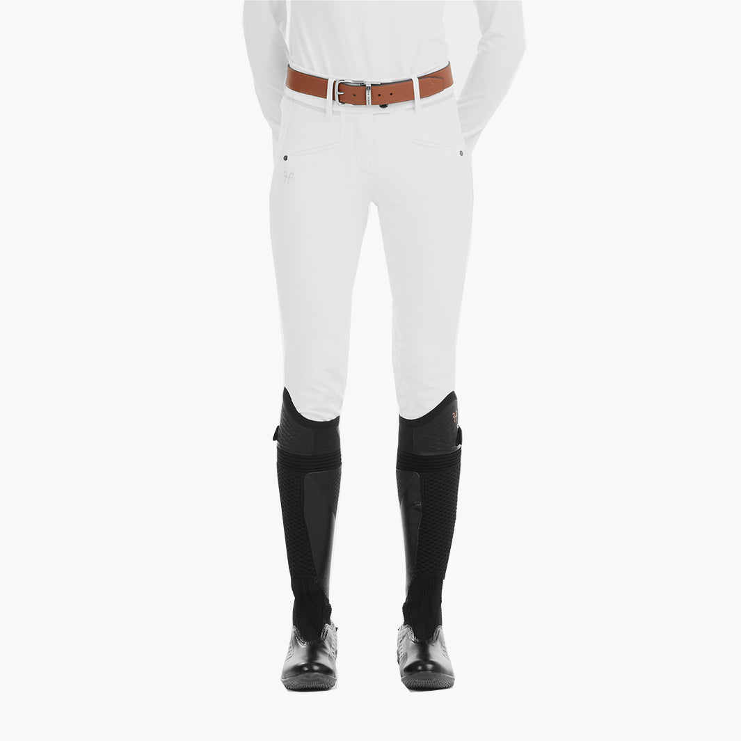 Pantalon Performance Eva - Femme - Couleur : Blanc équitation cheval Pantalon Performance Eva - Femme - Couleur : Blanc équitation cheval