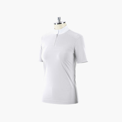 POLO DE CONCOURS BLANCHA | ANIMO BLANC / 34 FR