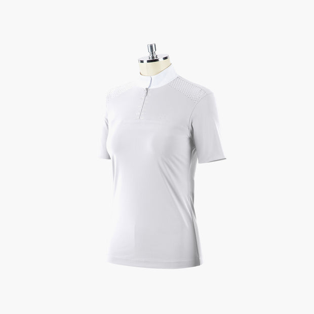 POLO DE CONCOURS BLANCHA | ANIMO BLANC / 34 FR