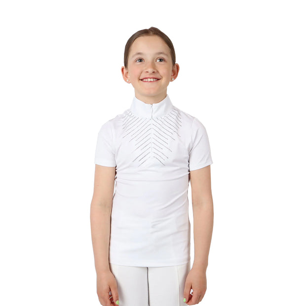 POLO DE CONCOURS BLING ENFANT BLANC | MONTAR