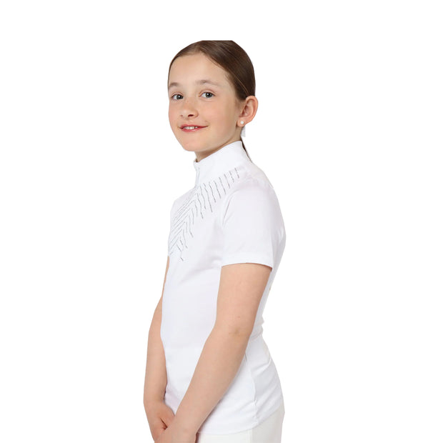 POLO DE CONCOURS BLING ENFANT BLANC | MONTAR