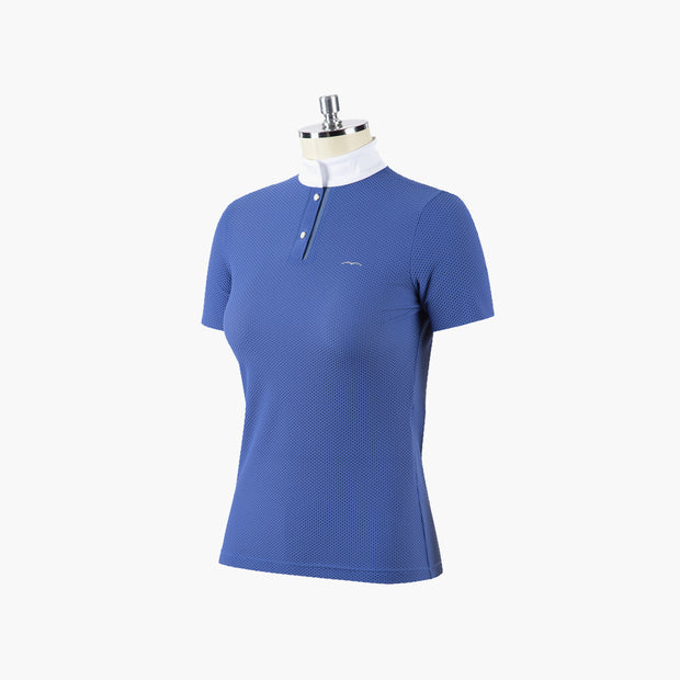 POLO DE CONCOURS FEMME BENOVA | ANIMO MARINE / 34 FR