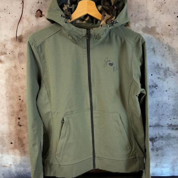 VESTE IMPERMEABLE MADDEN COMPATIBLE AIRBAG | JU ET PA KAKI / 38