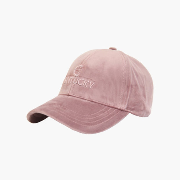 CASQUETTE VELVET | KENTUCKY VIEUX ROSE