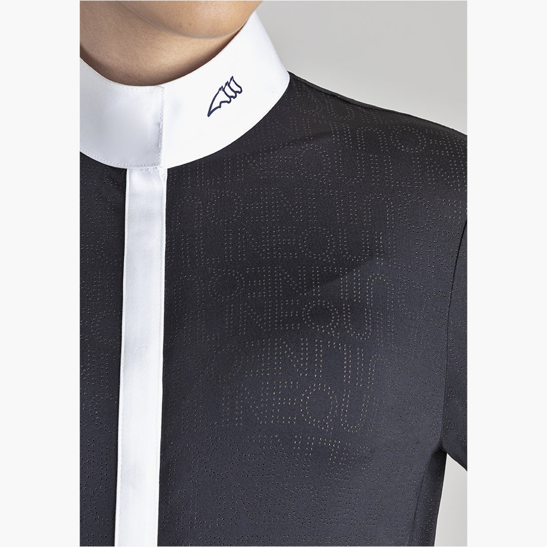 Chemise De Concours Femme GPA Kingslands – Bleue, Taille XL, Neuve Sous Emballage