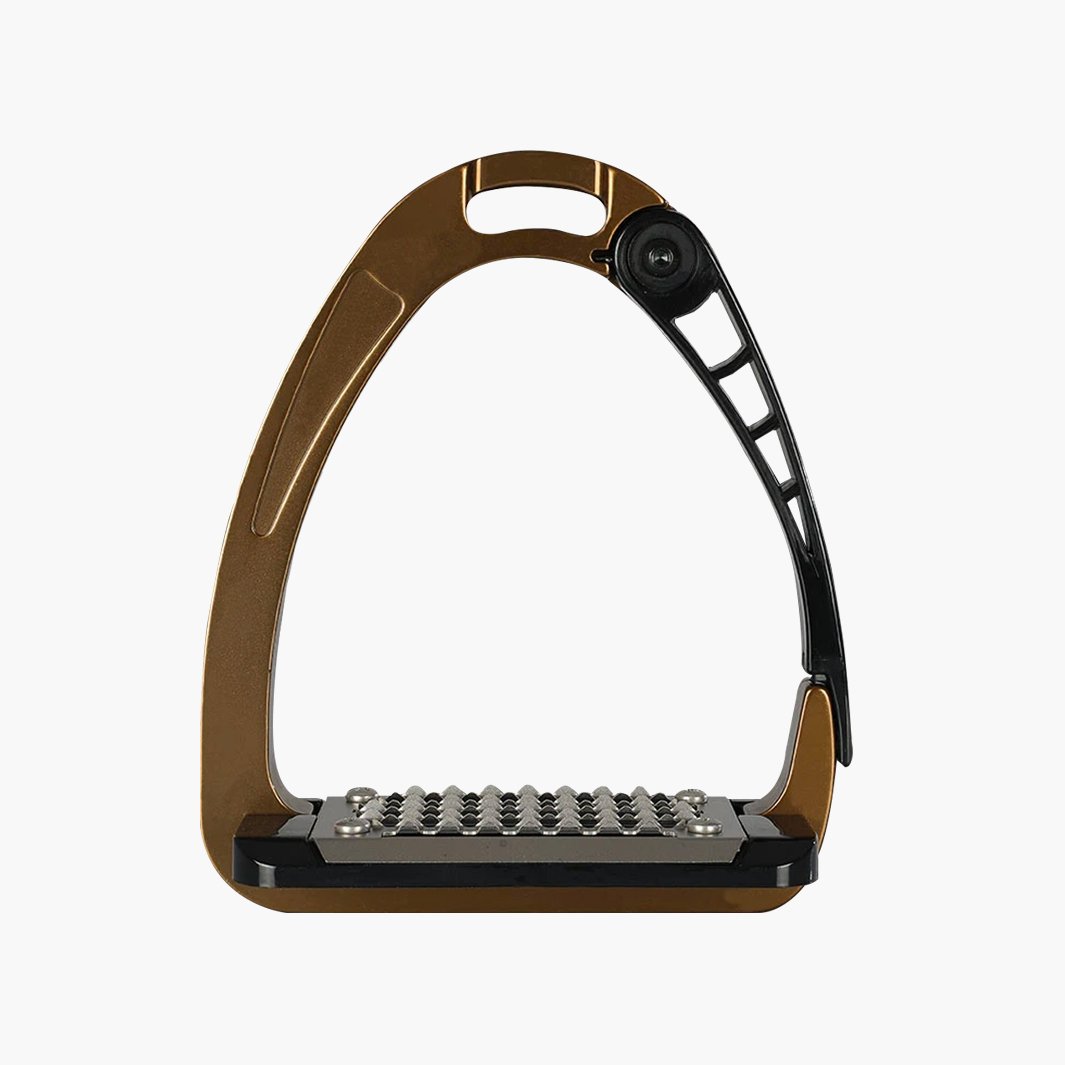 Acavallo Acavello Opera Stirrup Busse Steigbügel OPERA, Brown Titanium Acavallo Acavello Opera Stirrup Busse Steigbügel OPERA, Brown Titanium