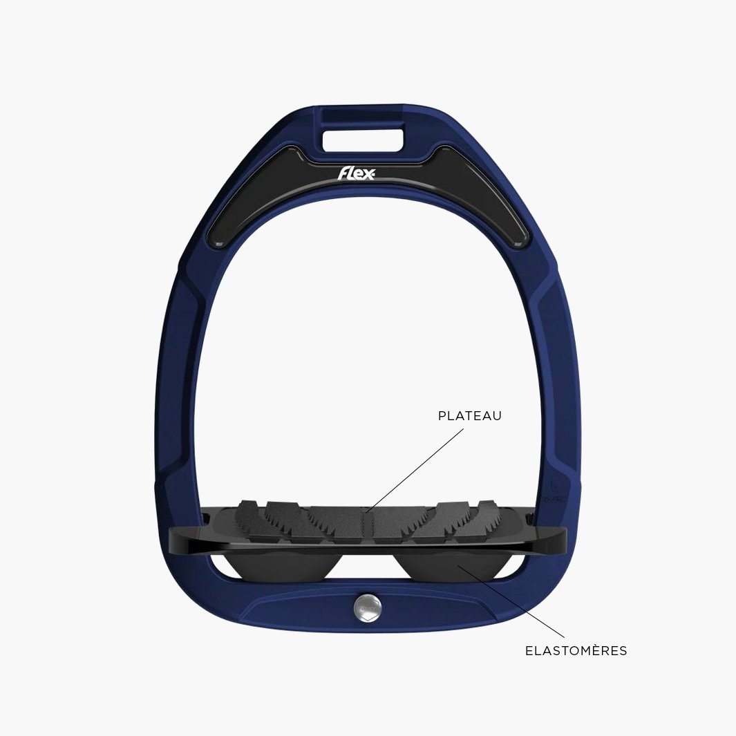 Reitsport Amesbichler Compositi Étrier En Plastique Reflex Avec 458522