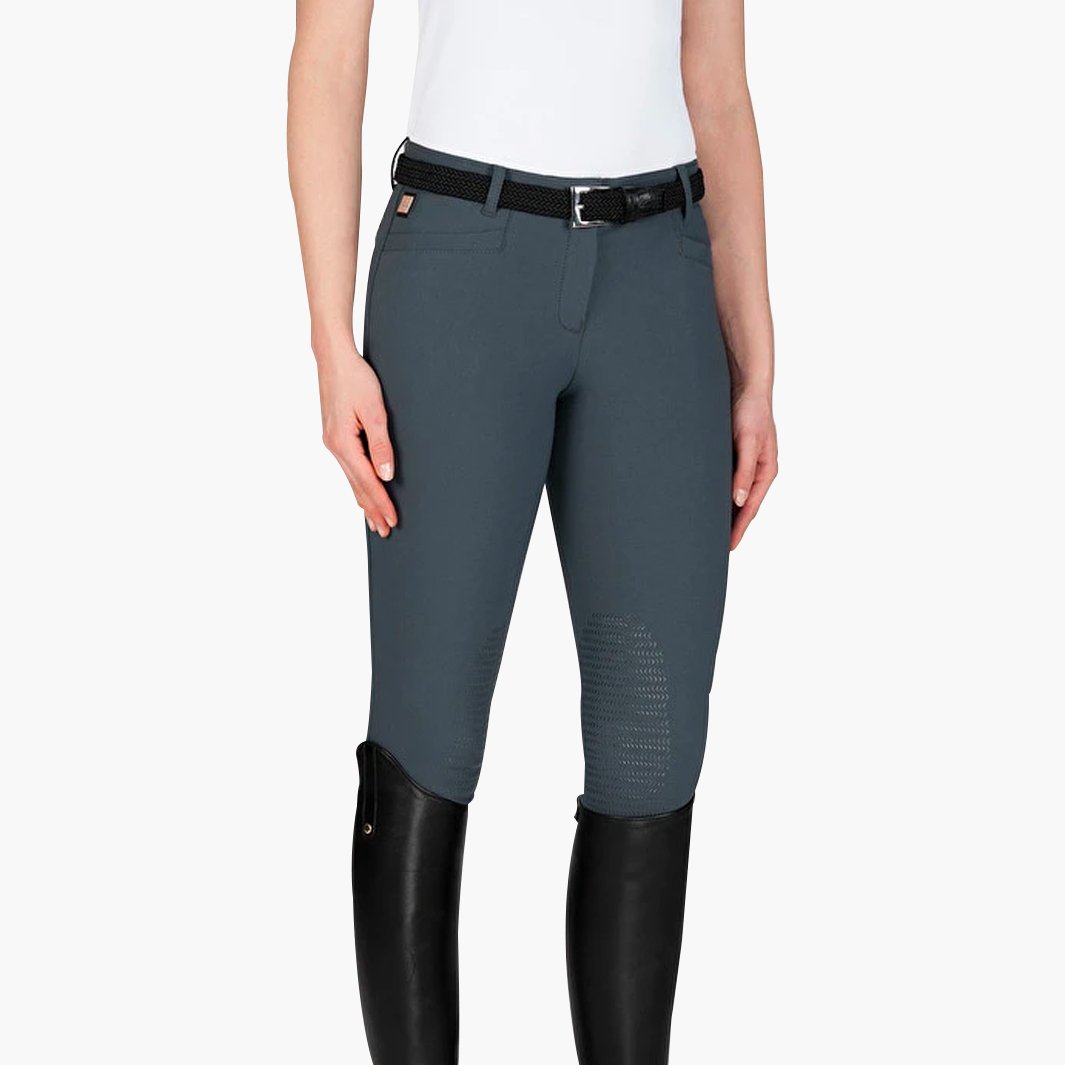 Pantalon D'équitation Fille Kerrits Taille XL - Gris Avec Patch Au Genou