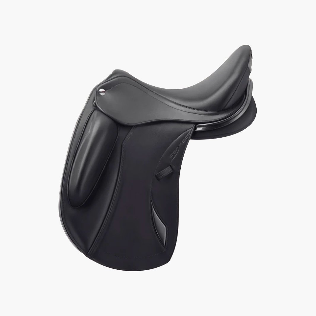 Selle anglaise tout usage en cuir noir GP sans arçon