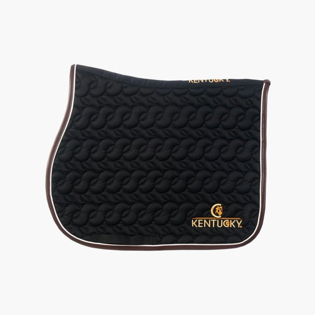 Tapis de selle Octagon Quilt Bleu Marine - Matériel équestre Tapis de selle Octagon Quilt Bleu Marine - Matériel équestre